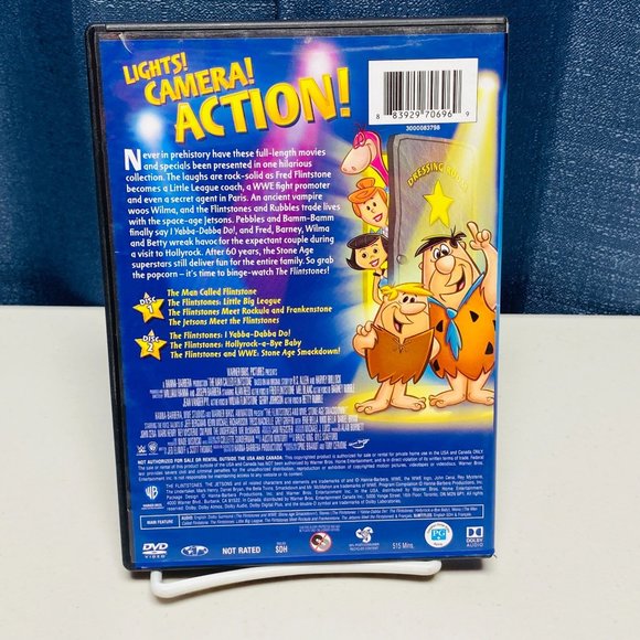 The Flintstones Complete First Season, 2 Movies & 5 Specials DVD + Jetsons Movie - Picture 8 of 11